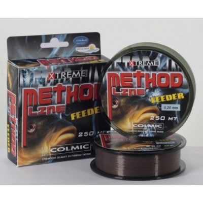Леска COLMIC METHOD LINE FEEDER 0.25 мм 250 м цвет КОРИЧНЕВЫЙ Леска COLMIC METHOD LINE FEEDER 0.25 мм 250 м цвет КОРИЧНЕВЫЙ