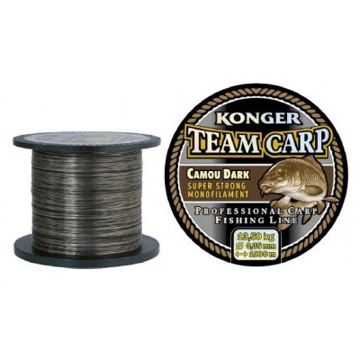 Леска Konger Team Carp Camou Dark 1000 м 0.28 мм