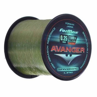 Леска FLAGMAN AVENGER OLIVE 1500 м 0.25 мм 6.8 кг цвет оливковый