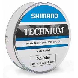 Леска SHIMANO TECHNIUM 200 м 0.165 мм 2.6 кг цвет темно-серый
