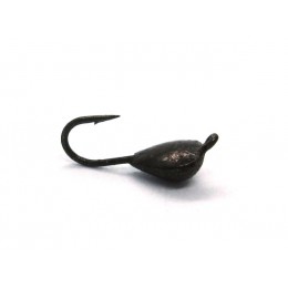 Мормышка вольфрамовая Нимфа-SS с петелькой 2.5 мм 0.15гр цвет черный