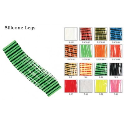 Материал для вязки мушек Akara Silicone Legs 15 см Luminous