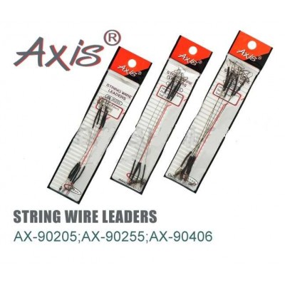 Поводок струна AXIS диаметр 0.4 мм 12.5 см 5 шт AX-90406-12.5