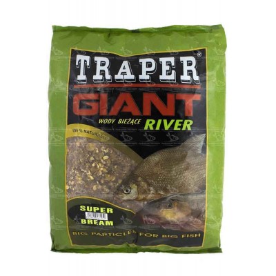 Прикормка TRAPER GIANT 2.5 кг RIVER SUPER BREAM (РЕКА СУПЕР ЛЕЩ)