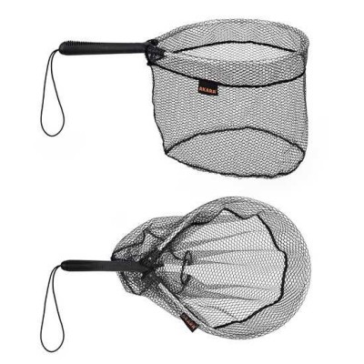 Подсачек Akara PK-3 30x35 см забродный овальный резиновая сетка с резинкой L53