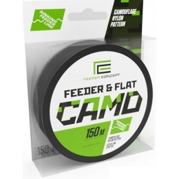Леска Feeder Concept FEEDER&FLAT цвет камуфляж 150м 0,22мм