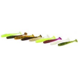 Силиконовая приманка LUCKY JOHN Pro Series TIOGA 2.4" цвет MIX1 (9шт)