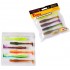 Силиконовая приманка LUCKY JOHN Pro Series TIOGA 3.9" цвет MIX1 (5шт)