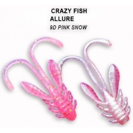Силиконовая приманка Crazy Fish Allure 1.1" цвет 9d (10 шт)