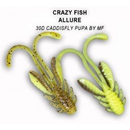 Силиконовая приманка Crazy Fish Allure 1.6" цвет 30d (8 шт)