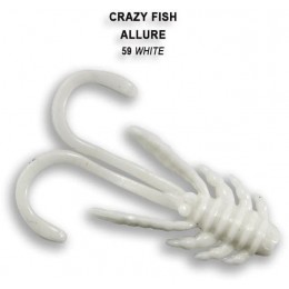 Силиконовая приманка Crazy Fish Allure 1.6" цвет 59 (8 шт)
