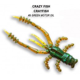 Силиконовая приманка Crazy Fish Crayfish 1.8" цвет 45 (8 шт)
