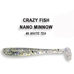 Силиконовая приманка Crazy Fish Nano minnow 1.6" цвет 40 (8 шт)