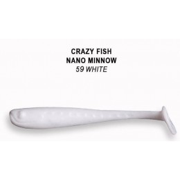 Силиконовая приманка Crazy Fish Nano minnow 1.6" цвет 59 (8 шт)