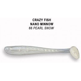 Силиконовая приманка Crazy Fish Nano minnow 1.6" цвет 66 (8 шт)