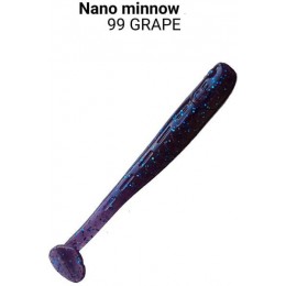 Силиконовая приманка Crazy Fish Nano minnow 2.2" цвет 99 (8 шт)