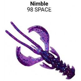 Силиконовая приманка Crazy Fish Nimble 1.6" цвет 98 (9 шт)