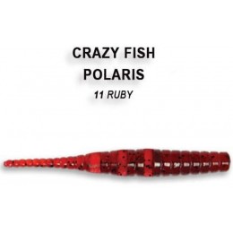 Силиконовая приманка Crazy Fish Polaris 1.8" цвет 11 (8 шт) кальмар