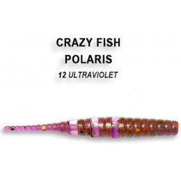Силиконовая приманка Crazy Fish Polaris 1.8" цвет 12 (8 шт)