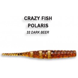 Силиконовая приманка Crazy Fish Polaris 1.8" цвет 32 (8 шт)