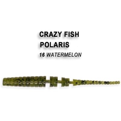 Силиконовая приманка Crazy Fish Polaris 2" цвет 16 (8 шт)