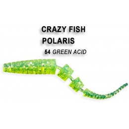 Силиконовая приманка Crazy Fish Polaris 3" цвет 54 (8 шт)