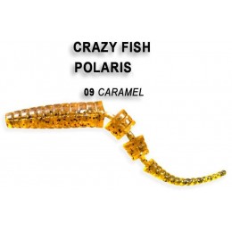 Силиконовая приманка Crazy Fish Polaris 3" цвет 9 (8 шт)