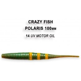 Силиконовая приманка Crazy Fish Polaris 4" цвет 14 (6 шт)
