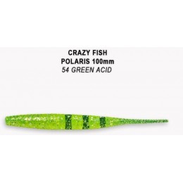 Силиконовая приманка Crazy Fish Polaris 4" цвет 54 (6 шт)