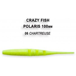 Силиконовая приманка Crazy Fish Polaris 4" цвет 6 (6 шт)
