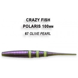 Силиконовая приманка Crazy Fish Polaris 4" цвет 67 (6 шт)