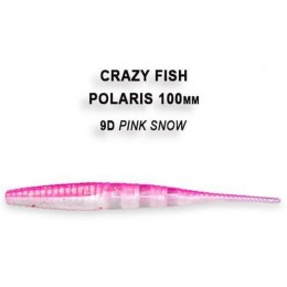 Силиконовая приманка Crazy Fish Polaris 4" цвет 9d (6 шт)