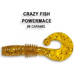 Силиконовая приманка Crazy Fish Power mace 1.6" цвет 9 (8 шт)