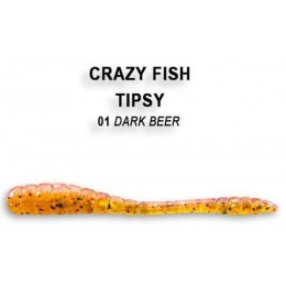 Силиконовая приманка Crazy Fish Tipsy 2" цвет 32 (8 шт)