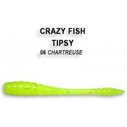 Силиконовая приманка Crazy Fish Tipsy 2" цвет 6 (8 шт)