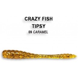 Силиконовая приманка Crazy Fish Tipsy 2" цвет 9 (8 шт)