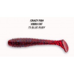 Силиконовая приманка Crazy Fish Vibro fat 2.8" цвет 73 (5 шт)
