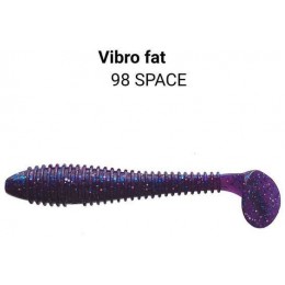 Силиконовая приманка Crazy Fish Vibro fat 5" цвет 98 (4 шт)