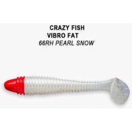 Силиконовая приманка Crazy Fish Vibro fat 4" цвет 66RH (4 шт)
