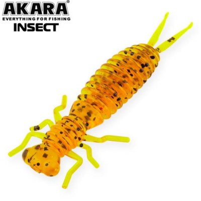 Силиконовая приманка Akara Insect 65 цвет 417 (4 шт)