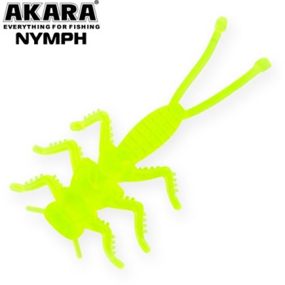 Силиконовая приманка Akara Nymph цвет 04T (8 шт)