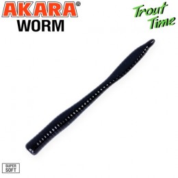 Силиконовая приманка Akara Trout Time WORM 3.0 Cheese цвет 422 (10 шт)