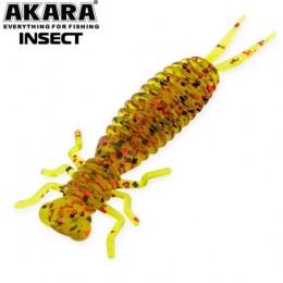 Силиконовая приманка Akara Eatable Insect 35 цвет K002 (8 шт)
