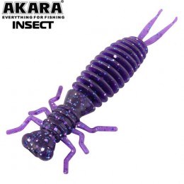 Силиконовая приманка Akara Eatable Insect 65 цвет X040 (4 шт)