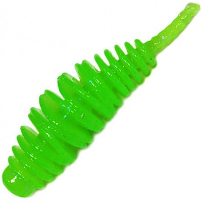 Силиконовая приманка Kosadaka LEECH FAT 42 цвет FG / сыр (уп. 9 шт)