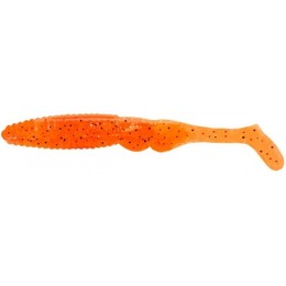 Силиконовая приманка LureMax BUTCHER 4''/10 см цвет 008 Fire Carrot (10 шт.)