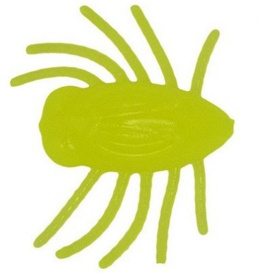 Силиконовая приманка LureMax DUNG BUG 1''/3 см цвет 001 Chartreuse (5 шт.)