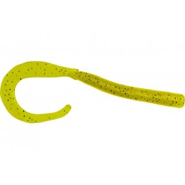 Силиконовая приманка LureMax LOMBRIZA 4''/9.5 см цвет 002 Lime Pepper (10 шт.)