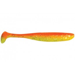 Силиконовая приманка LureMax SLIM SHAD 4''/9.5 см цвет 008 Fire Carrot (7 шт.)