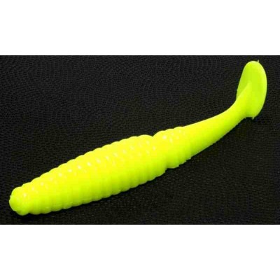 Силиконовая приманка LureMax SPY 5''/13 см цвет 001 Chartreuse (5 шт.)